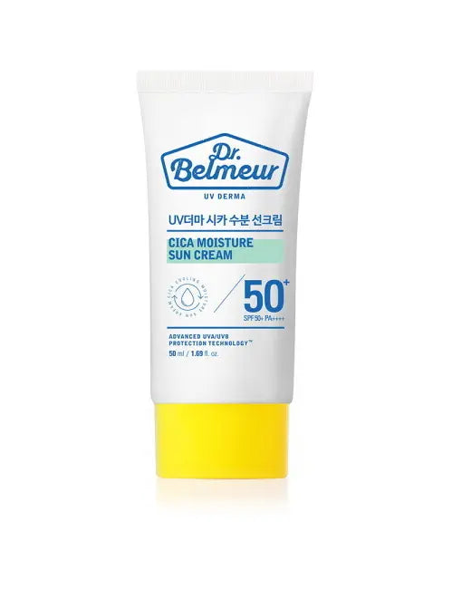 Dr.Belmeur UV Derma Cica Moisture Sun Cream SPF50+ PA++++ 50ml - Atelievuè