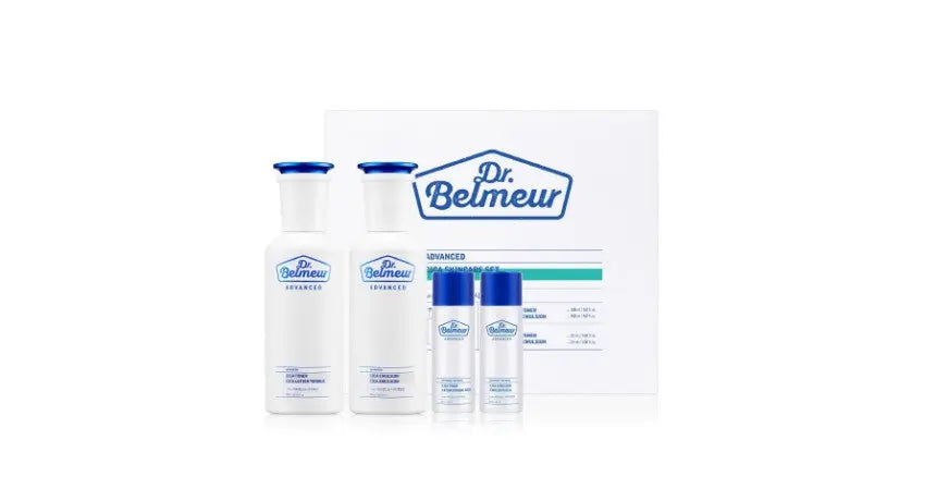 Dr.Belmeur Advanced Cica Skincare Set (Toner 150ml + Emulsion 150ml) - Atelievuè