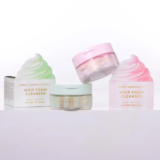[NATURE REPUBLIC] Forest Garden Whip Foam Cleanser 90ml (2types) - Atelievuè