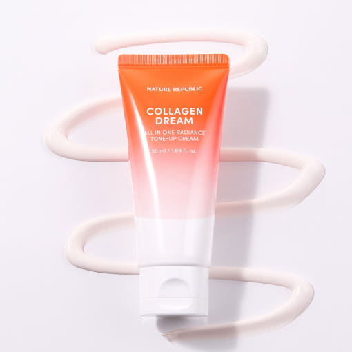 [NATURE REPUBLIC] Collagen Dream All In One Radiance Tone-Up Cream 50ml - Atelievuè