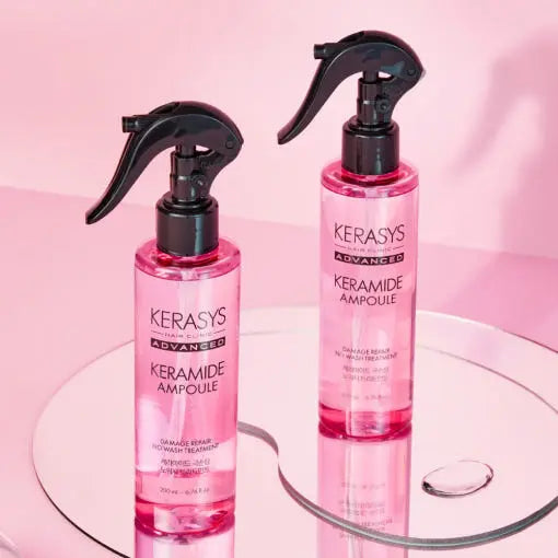 Kerasys Advanced Keramide Ampoule Damage Repair No Wash Treatment 200ml X 2ea - Atelievuè
