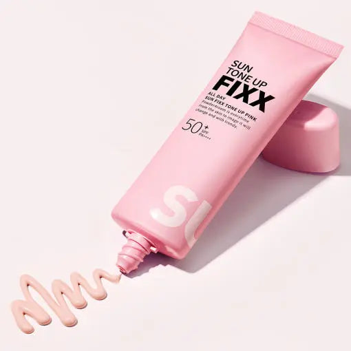 [so natural] ALL DAY SUN FIXX TONE UP PINK SPF50+ PA++++ 50ml - Atelievuè