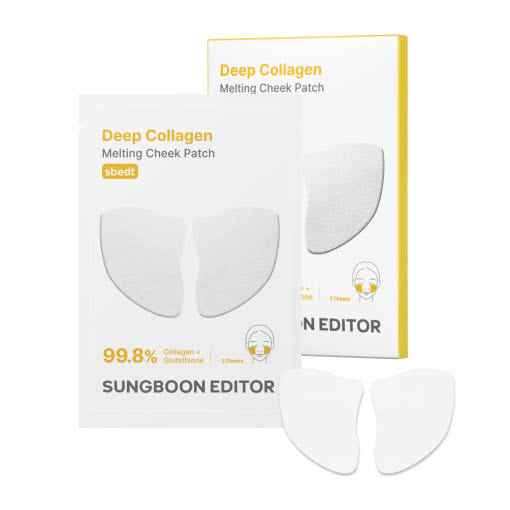 SUNGBOON EDITOR Deep Collagen Melting Cheek Patch (12 Patches)