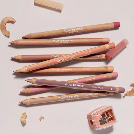 CLIO Velvet Lip Pencil 1.45g (+Sharpener) (8colors) - Atelievuè