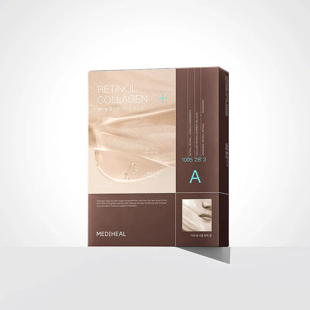 MEDIHEAL Derma Seal Mask Retinol Collagen 28ml X 10ea - Atelievuè