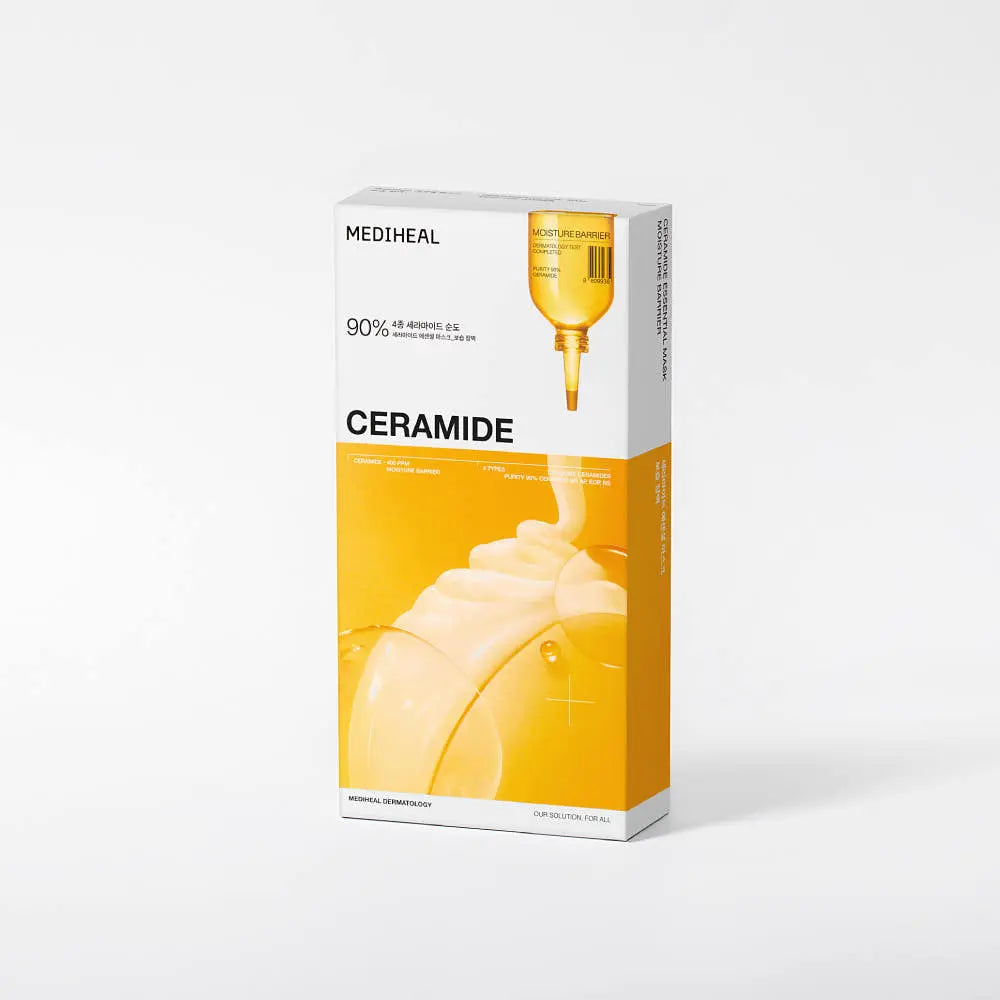 MEDIHEAL Ceramide Essential Mask Moisture Barrier 24ml X 10ea - Atelievuè