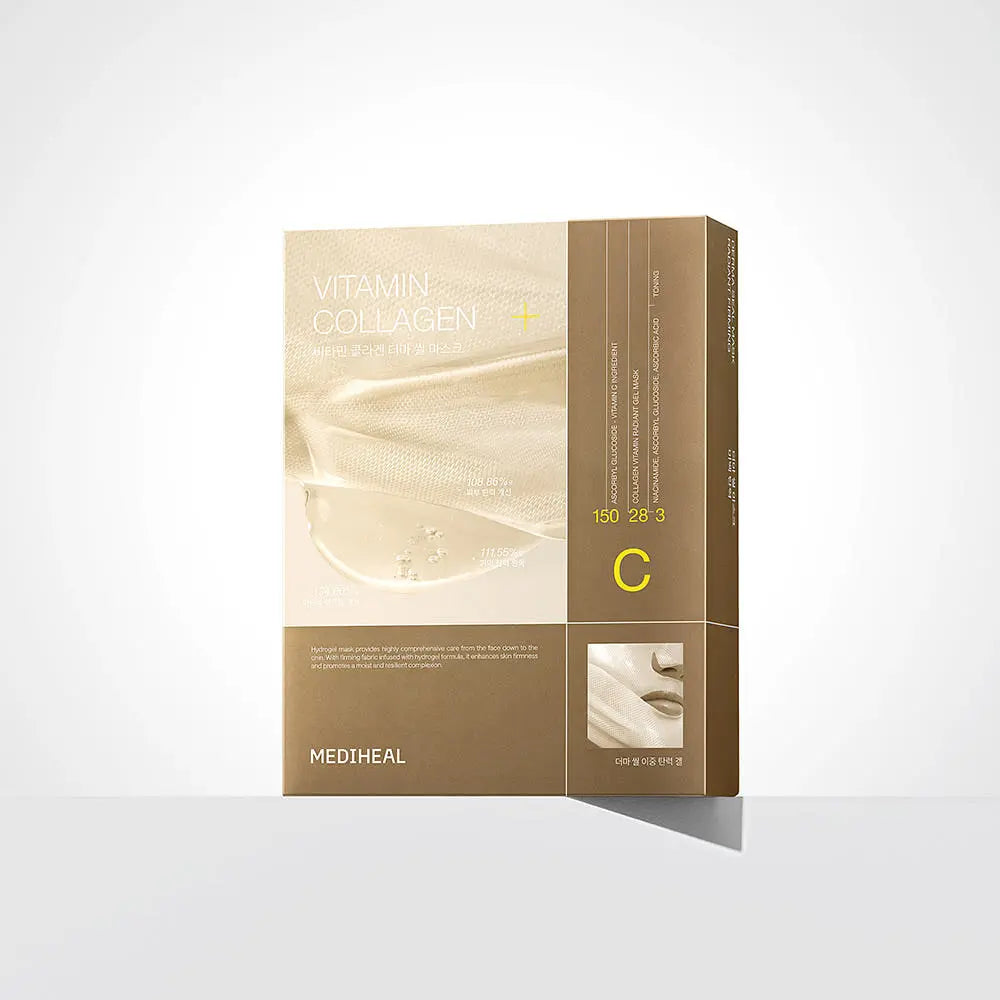 MEDIHEAL Derma Seal Mask Vitamin Collagen 28ml X 10ea - Atelievuè