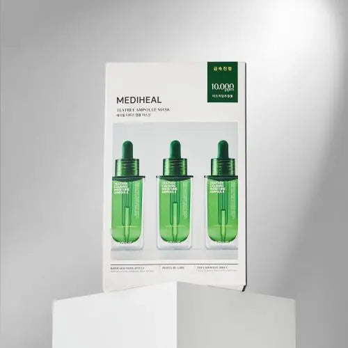 MEDIHEAL Teatree Ampoule Mask 25ml X 10ea - Atelievuè