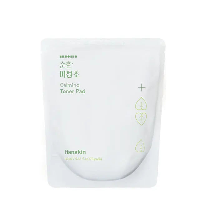 Hanskin Soonhan Houttuynia Claming Toner Pad 160ml/70ea [Refill] - Atelievuè